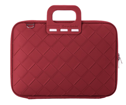 Torba na laptopa Bombata Intrecciato 15-16” Burgundy